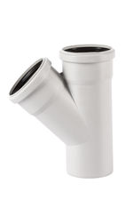 Derivación 45° PP Ostendorf/Crearplast-Skolan Safe, DN/OD 90 - 90 mm